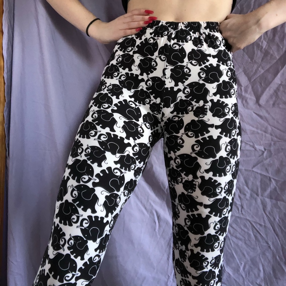 Elephant leggings - Picture 1 of 4